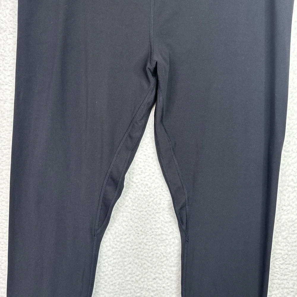 Lululemon Wunder Under High Rise Black Leggings 18 Full Length Yoga Athletic